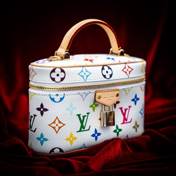 Louis Vuitton x Takashi Murakami Vanity Chain Pouch M13662 LV x TM BNIB - Picture 2 of 16